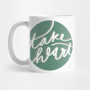 Take Heart John 16:33 Mug